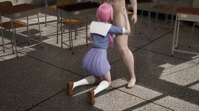 Grade A Suction: Yuno Gasai's Blowjob Bonanza [HandjobDay]
