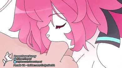 Sexy Bunny Gives Naughty Blowjobs in Dreamland [dreamflowerbunny]