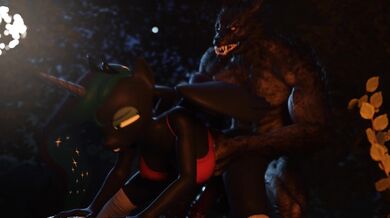 Bloodlust Moon: Luna's Werewolf Transformation