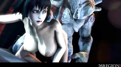 Monster Fucker Pai Chan Invades 26 Regions in SFM!