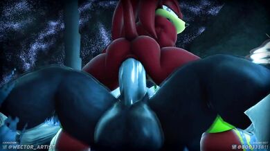 Knuckles and Sonic's Anal Intrusion Adventure - [Wector]