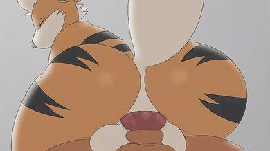 Growlithe Rides on Buizel's Dick [Clade]