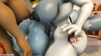 Yordles Gone Wild: A Mobian Orgy