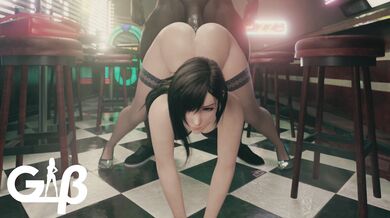 Tifa Lockhart's Nude Orgy in Paradise [Generalbutch]