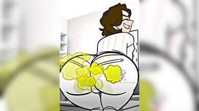 Gassy Tiktok Teen's Anal Explosion in 4K [OddTenn]