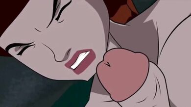 - Busty Gwen Gives a Titillating Handjob