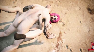 Double Penetrated at the Seaside | XxxRedDevilxxX