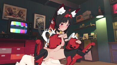 Neko-chan's Amorous Adventures in 4K [with Erio]