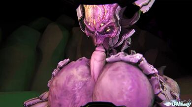 Khan Maykr [DahSharky] and Doom Slayer's Forbidden Romance