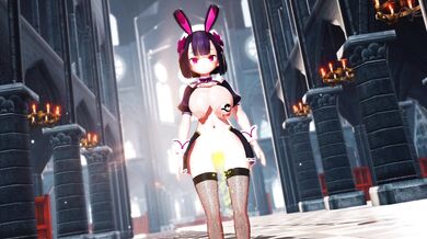 Nurses of the Samurai Dance (Extra Nipple Penetration & Deep Insertion)