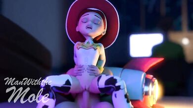 Andy's Not The Only One Cumming (Man With the Mole)