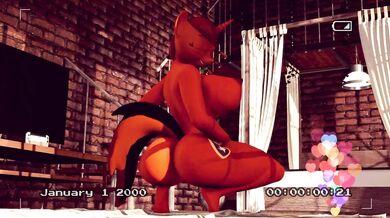 My Little Pony OC Dylina Gyrating While Squatting