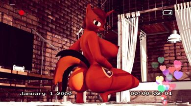 My Little Pony OC Dylina Gyrating While Squatting