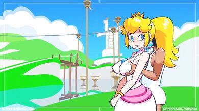Peach's Hot Naughty Christmas Vacation