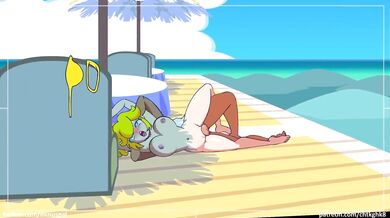 Peach's Hot Naughty Christmas Vacation