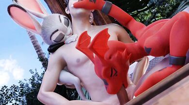 Judy's Guilmon Gangbang Orgy