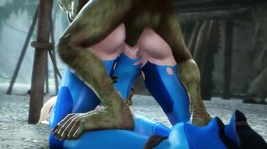 - Sexy Space Bounty Hunter Slut: Samus Aran in Action!