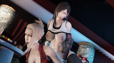 Crossing the Threshold of Pleasure: Tifa and Scarlet's Forbidden Lust (blackjrXIII)