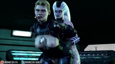 Cassie and Sindel's Lesbian Fury