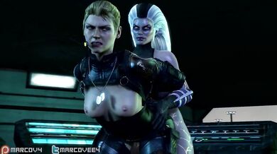 Cassie and Sindel's Lesbian Fury