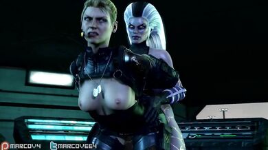 Cassie and Sindel's Lesbian Fury