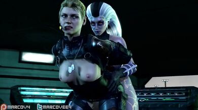 Cassie and Sindel's Lesbian Fury