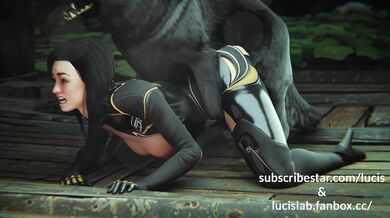 Doggy Style with Miranda X: A Tail of Two Humpers