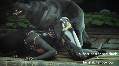 Doggy Style with Miranda X: A Tail of Two Humpers