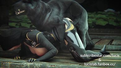 Doggy Style with Miranda X: A Tail of Two Humpers