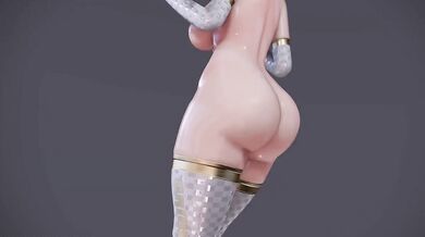 Tender White Ass Cam: Weak-sounding Haku (白) in Chocolate Lover's Paradise - Uncensored Version