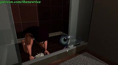 Monster Cock Pounding Nani's Tight Pussy in ViceSFM Hentai Video