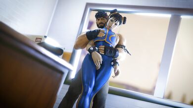 Thighfucking Chun-Li [Masturbation Mania]