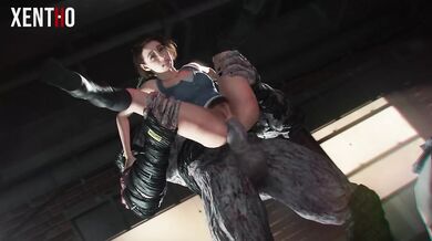 Jill Valentine Gets Fucked to the Limit by Monster Dicks - Xentho