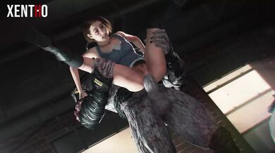 Jill Valentine Gets Fucked to the Limit by Monster Dicks - Xentho