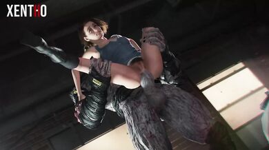 Jill Valentine Gets Fucked to the Limit by Monster Dicks - Xentho