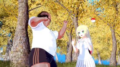 Lilly Loses a Pokemon Match [Bare & Pink]