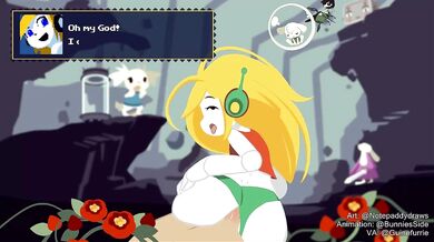 Curly Brace Rides the Cowgirl Reverse [Cave Story]