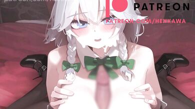 - Sakura Izayoi's Tight Squeeze Blowjob