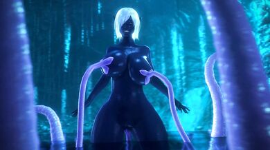 Tentacle Domination of Queen Nualia by noname55