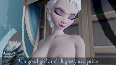 Elsa's Hot Muff Diving Action on Anna's Face [GopherBagel]