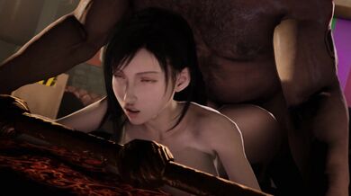 Tifa Lockhart's Rough Sex with Barret from Multiple Angles, Including Blackjr's Secret Perspective