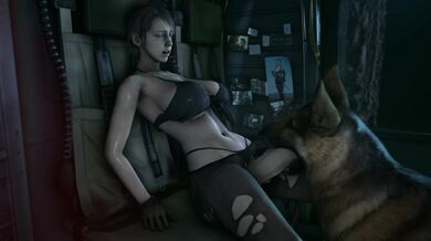 Busty Girl Quiet Gets Fucked by a Raging Canine, [Johndoe1970]