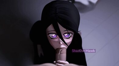 [4K] Rukia's Throat Fucking by Shadow Hawk