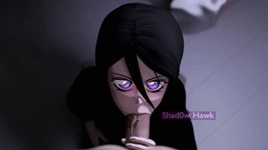 [4K] Rukia's Throat Fucking by Shadow Hawk