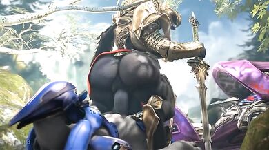 Sangheili: The Halo Warrior's Hardcore Fuck Session