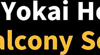 Isabella 'Izzy' Carrington Gets Fucked by a Yokai on Her Balcony