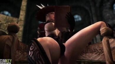 Werewolf Fucked by a Mage Whore