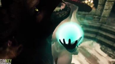 Werewolf Fucked by a Mage Whore