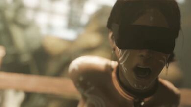 Sheva's Submission to the Monstrous Ustanak in Ultra-High Definition 4K