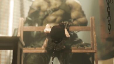 Sheva's Submission to the Monstrous Ustanak in Ultra-High Definition 4K